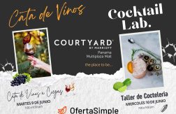 Paga $24: Cata de Vinos o Taller de Mixología