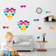 $1.48 por Calcoman√≠as para Pared Modelo Corazones thumbnail 2
