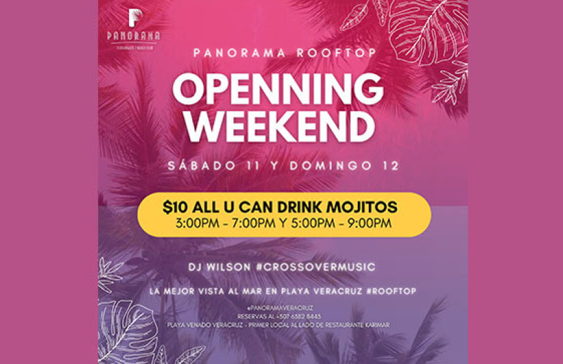 Paga $10: Panorama Weekend