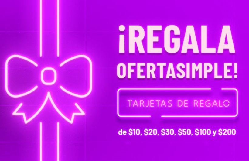 Desde $10: Tarjeta de Regalo