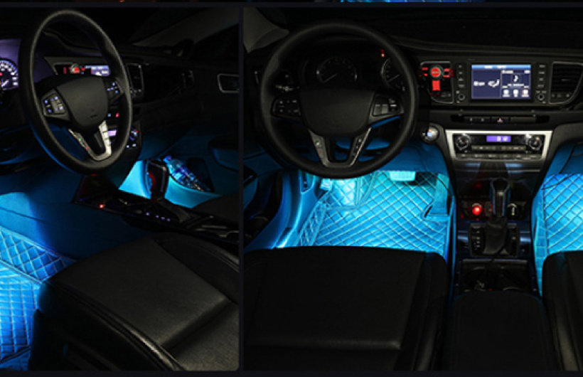 $9.99 por Luces LED Interiores del Coche (Kit de 2)
