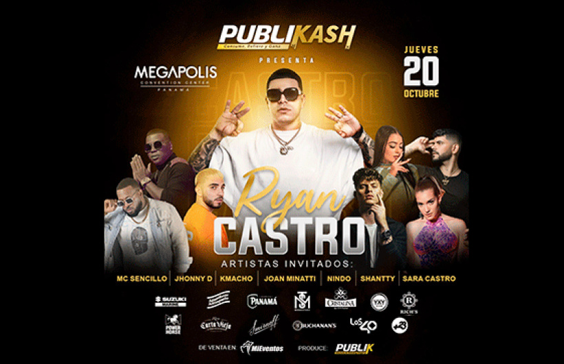 Desde $29.28: Concierto de Ryan Castro