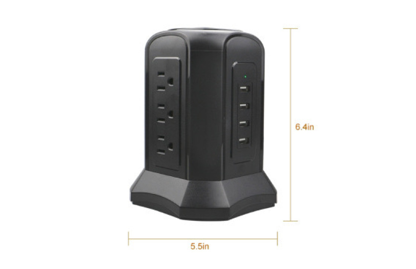 $25 por Regleta Tipo Torre con Conectores USB