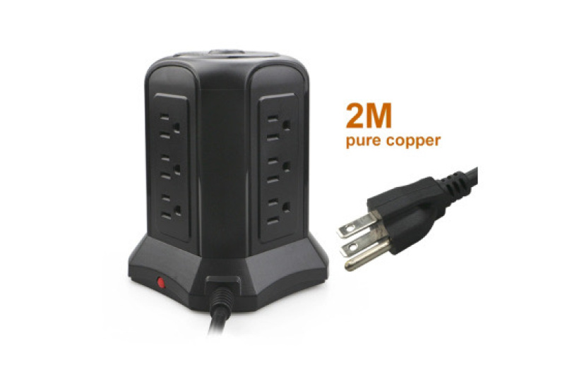$25 por Regleta Tipo Torre con Conectores USB