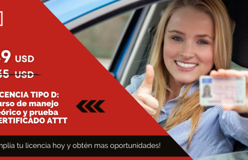 Desde $49: Curso Completo de Manejo
