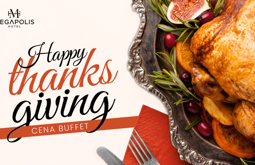 Paga $44.14: Cena Buffet de Thanksgiving