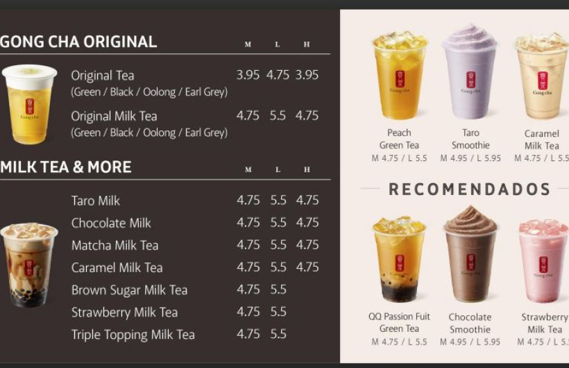 Paga $3: Bubble Tea, Infusiones, Smoothies y Más