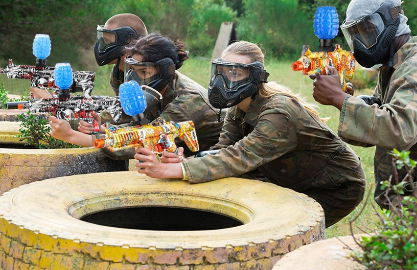 Desde $36: Juego de Gellyballs o Paintball