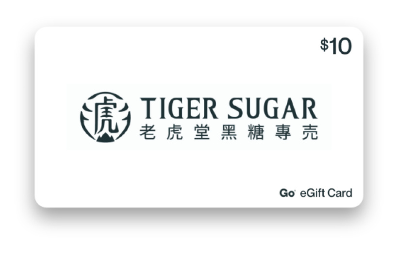 $10 en Tiger Sugar.
