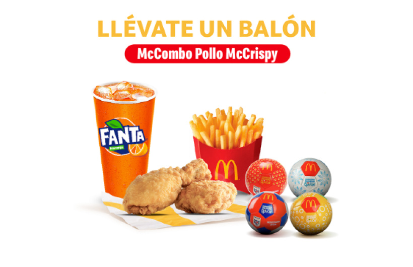 GRATIS: Descuento en Big Mac o Pollo McCrispy con Balón