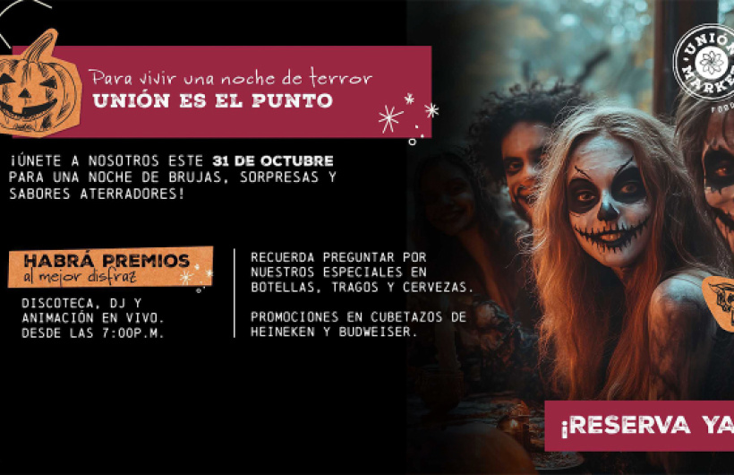 Paga $15: Open Bebidas de Halloween