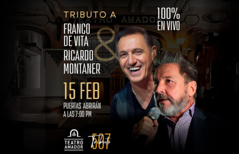 Paga $20: Tributo a Ricardo Montaner y Franco De Vita