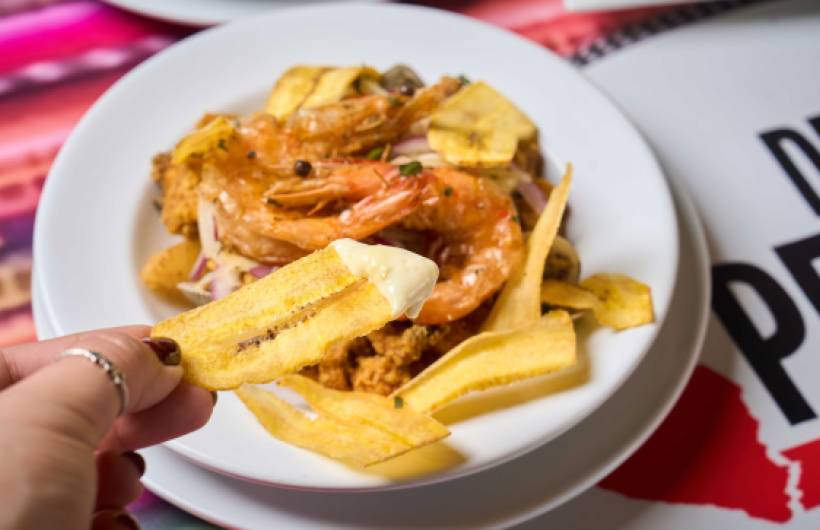 Paga $12: Comida Peruana