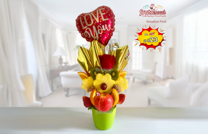 Paga $23: Arreglos de Frutas y Chocolates