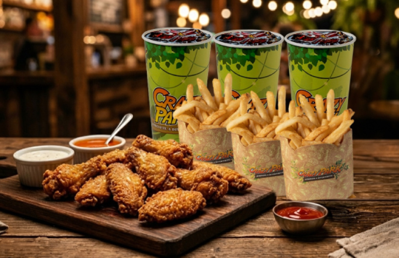 Desde $17.50: Acceso a los Juegos y Combo de Alitas