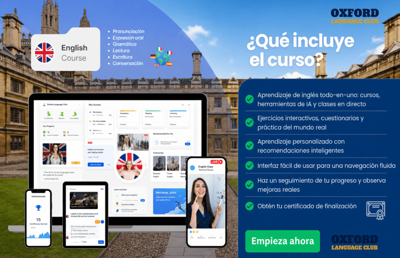 Desde $13.08: Curso de Inglés Online