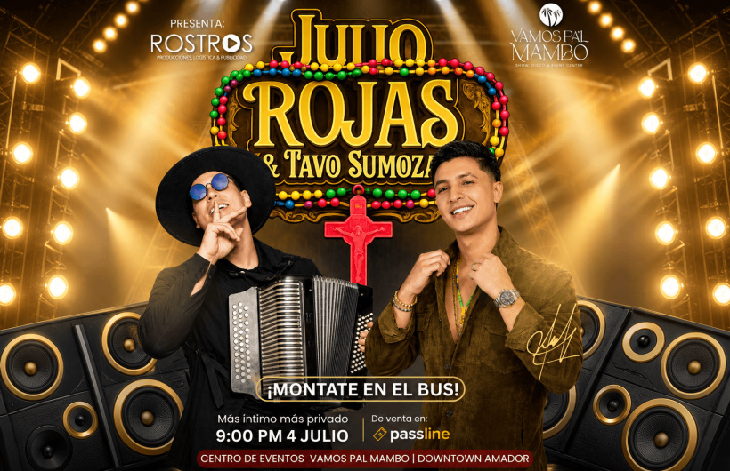 Desde $9.60: Concierto de Julio Rojas & Tavo Sumoza