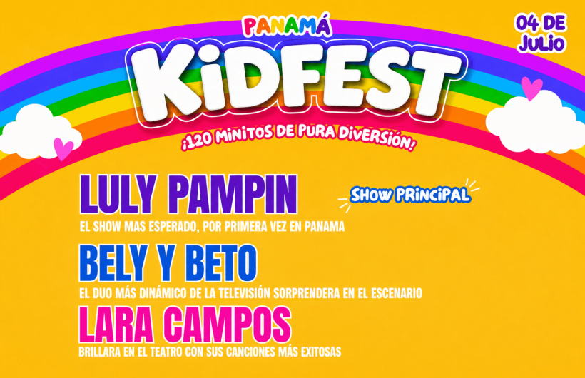 Paga $15: Entradas a Kids Fest Panamá