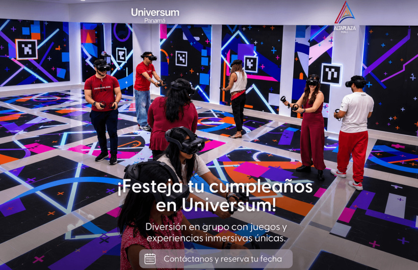 Paga $381.65:  Cumpleaños en Realidad Virtual