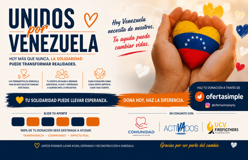 Desde $2: Donativo de Ayuda para Venezuela