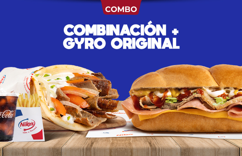 Desde $2.98: Combos de emparedados