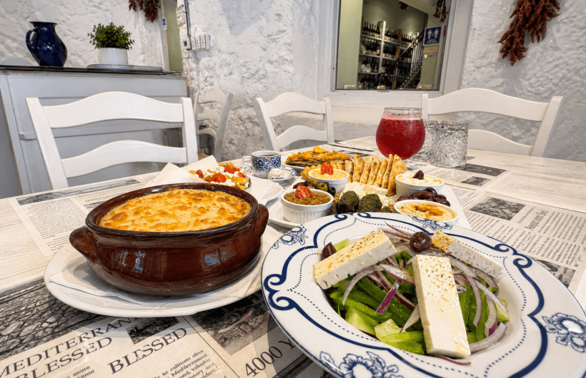 Paga $30: Gastronomía Griega