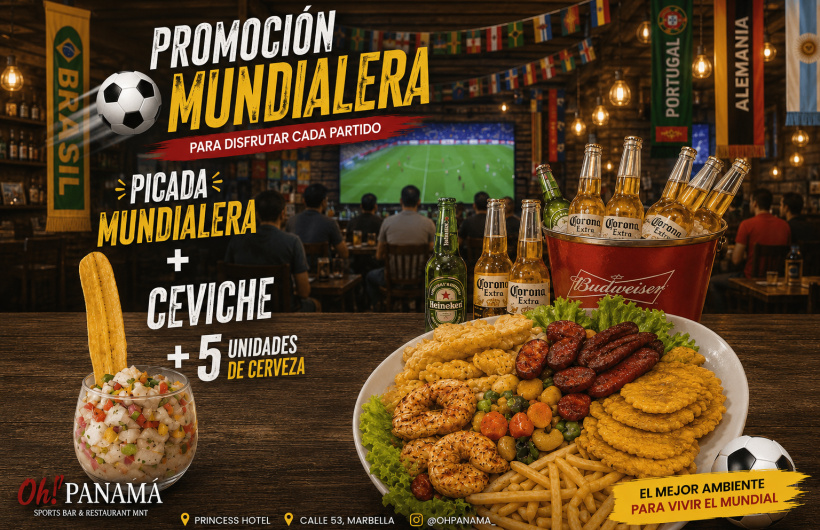 Paga $15: Picada Mundialera