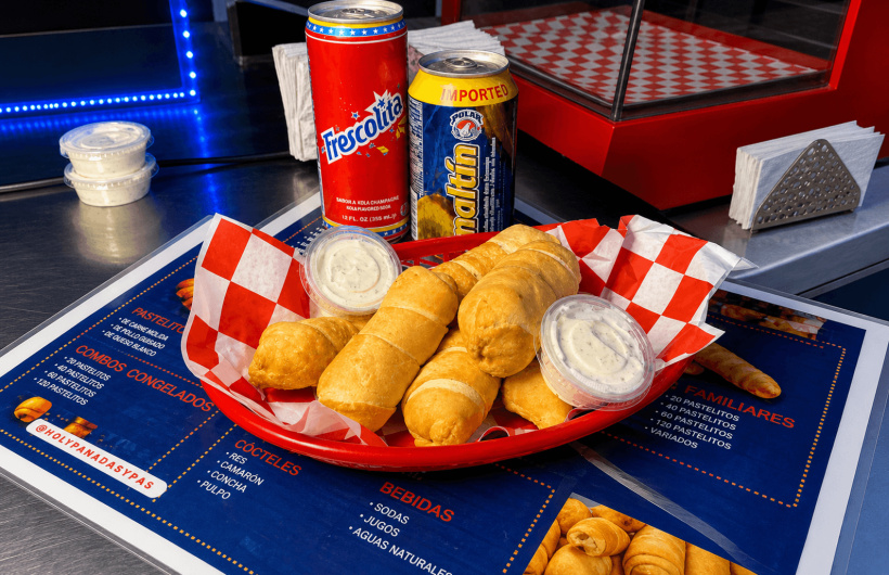 Desde $7: Tequeños y Pastelitos