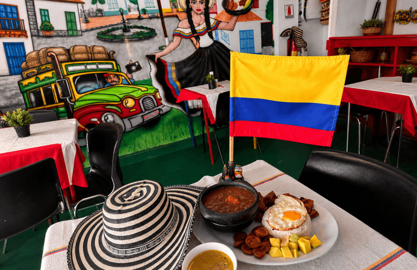 Paga $5.75: : Comida colombiana