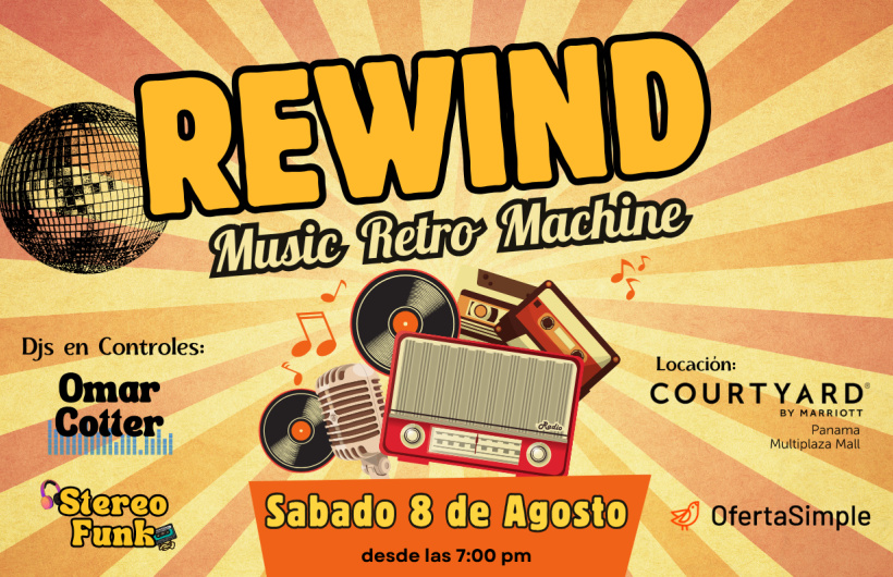 Paga $9: Show Música Retro