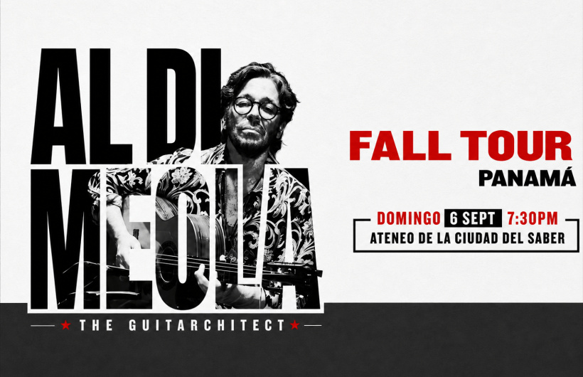 Paga $53.76: Concierto de Al Di Meola "THE GUITARCHITECT"