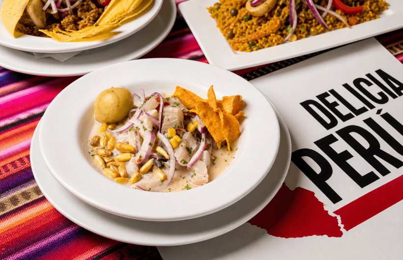 Paga $12: Comida Peruana