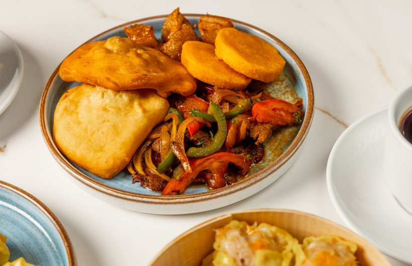 $14: Desayuno Chino Panameño