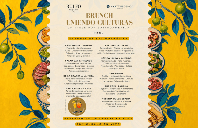 Paga $29: Brunch Dominical