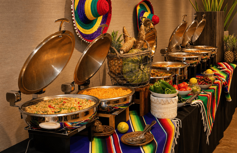 Paga $28: Cena Buffet Mexicana