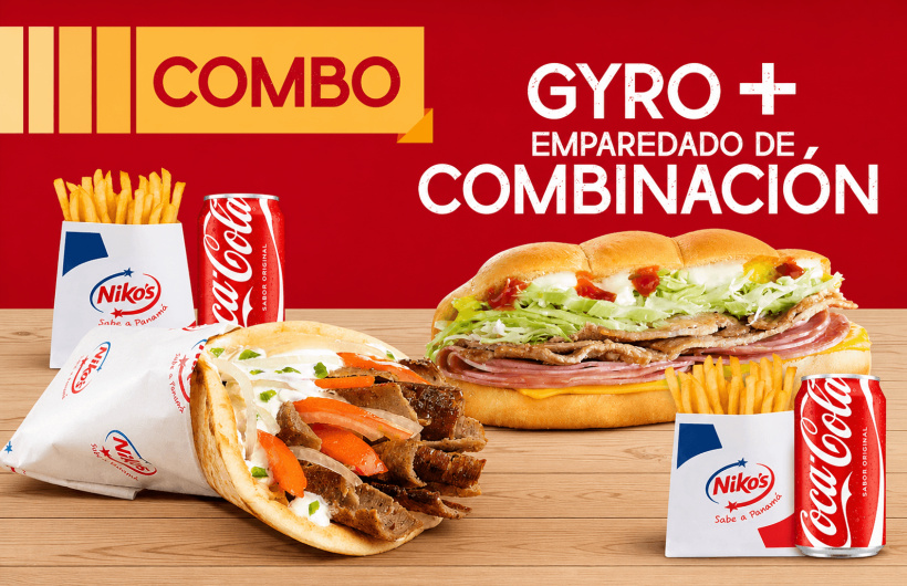 Desde $13.30: Combos de emparedados