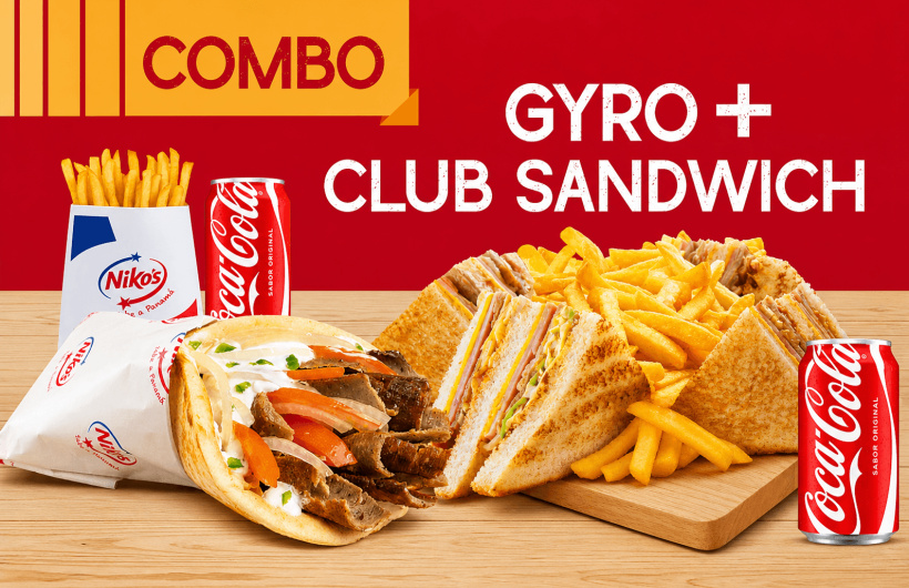 Desde $13.30: Combos de emparedados