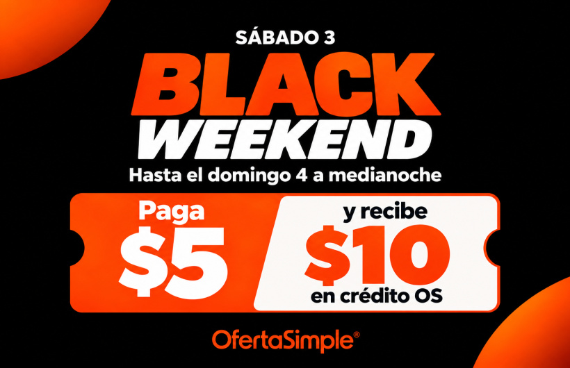 Paga $5: Crédito en Ofertas