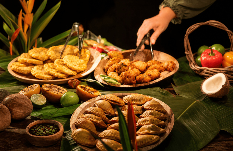 Paga $31.45:  Buffet Afrocaribeño