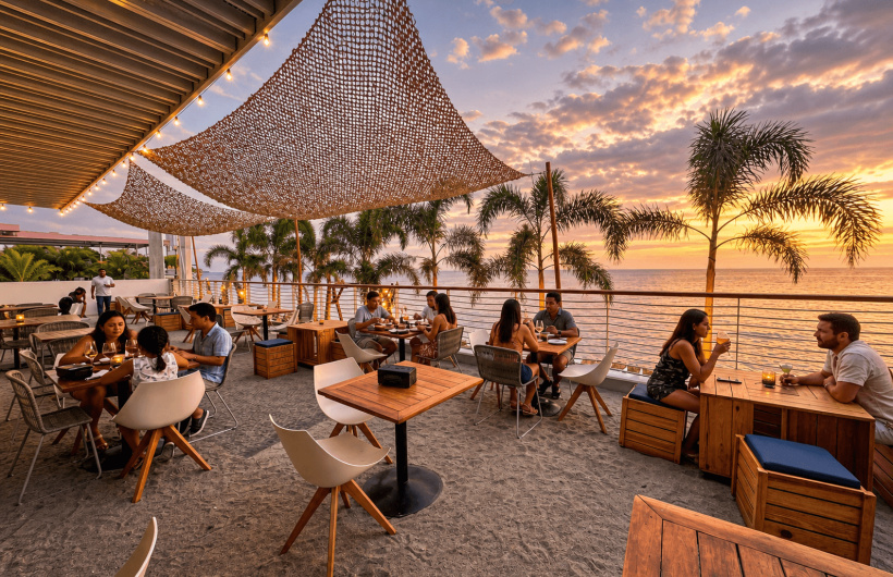 Paga $26: Comida de Mar y Bebidas