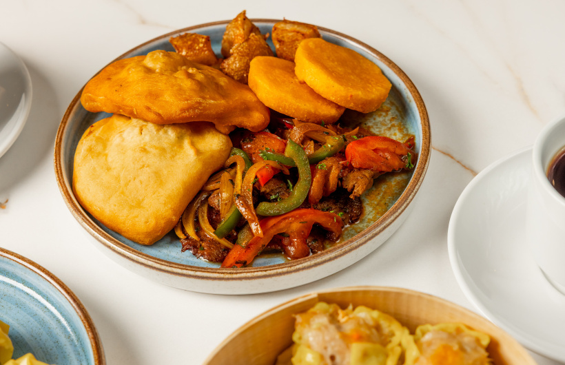 $14: Desayuno Chino Panameño