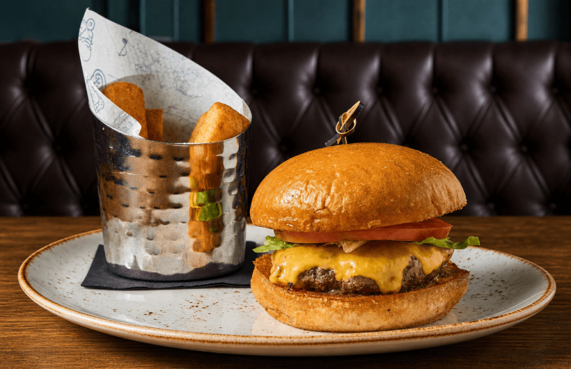Paga $12.95: 2x1 en Hamburguesa Americana